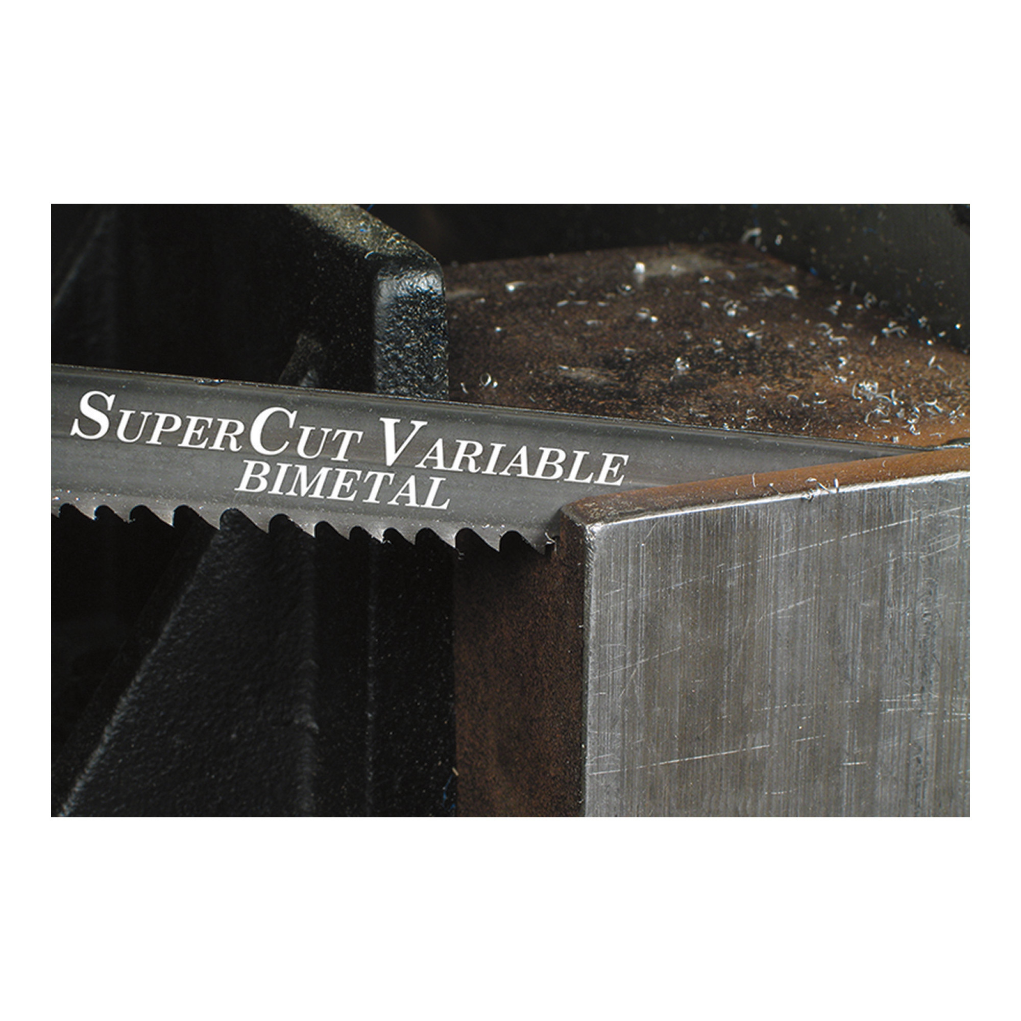 SuperCut Bi-Metal Replacement Band Saw Blade, 93in.L x 3/4in.W, 8/12 TPI